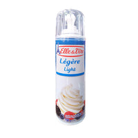 ELLE & VIRE Spray Cream Light 250g - 10.8% Fat