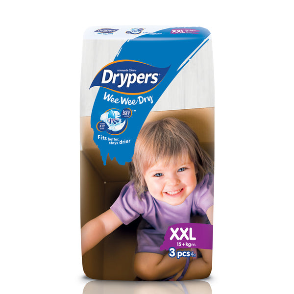 Drypers Wee Wee Dry Low Count Pack
