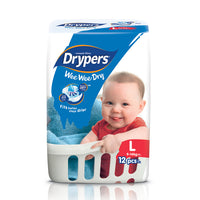 Drypers Wee Wee Dry Regular Pack