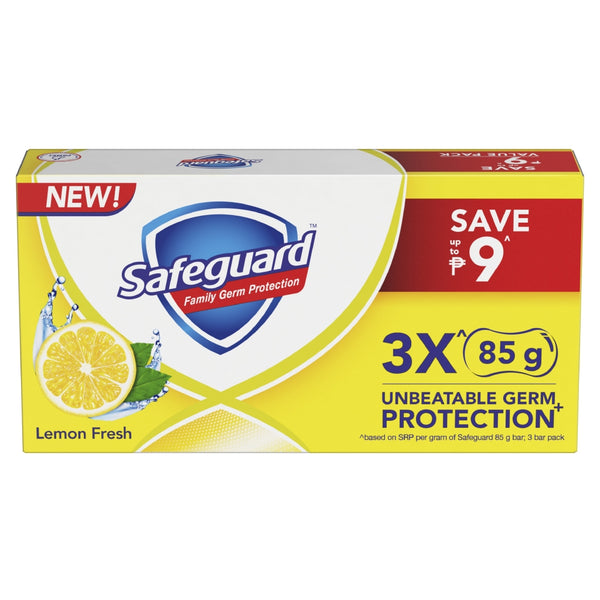 Safeguard Handsoap 85g x 3pack (Lemon Scent)