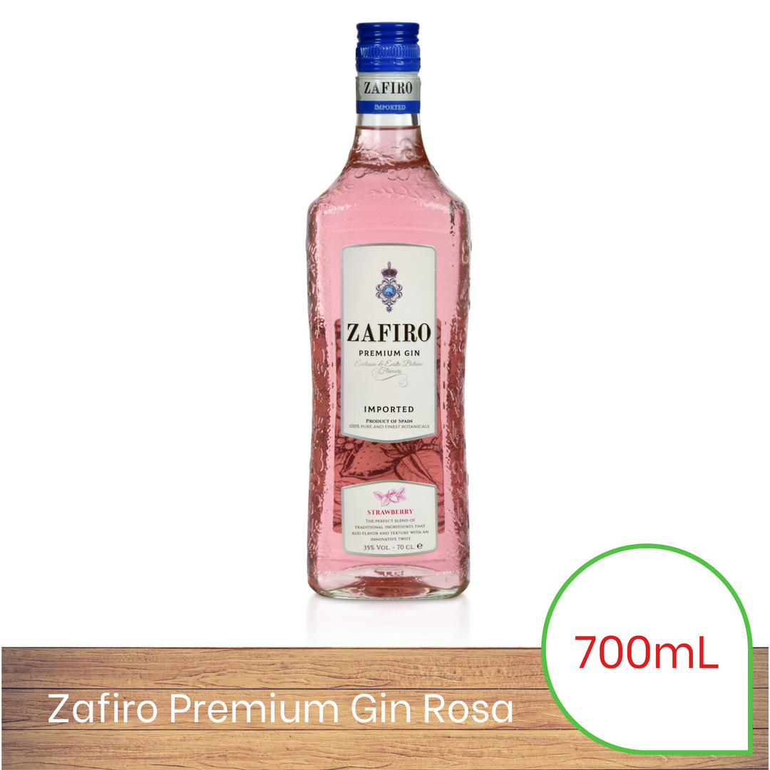 Zafiro Premium Gin Rosa 700ml Fresh Mart 1588