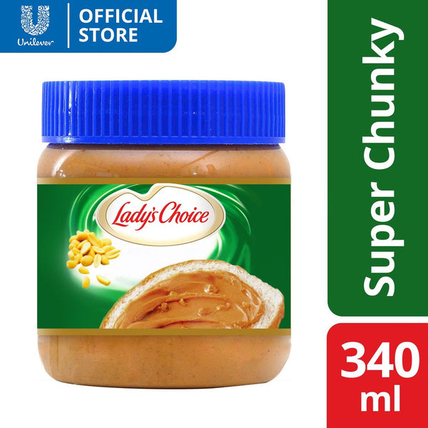 Lady's Choice Peanut Butter - Chunky 340g