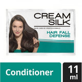 Cream Silk Hair Fall Defense Conditioner 11ml Sachet (11+1)