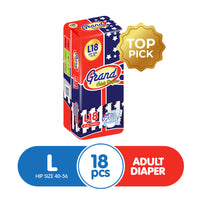 Grand Adult Diaper Large - 18s