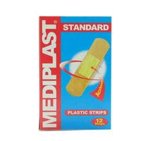 Mediplast Standard Plastic Strips 12's
