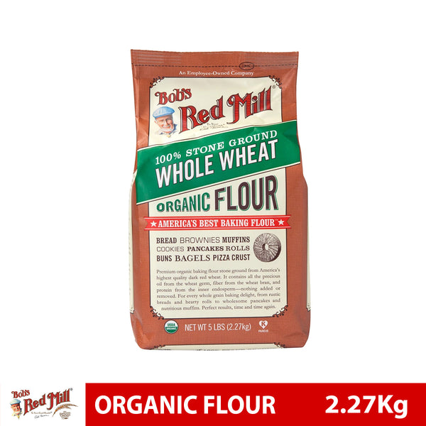 Bob's Red Mill Organic Whole Wheat Flour 5lbs