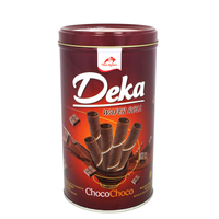 Deka Wafer Roll Choco Choco Tin Can