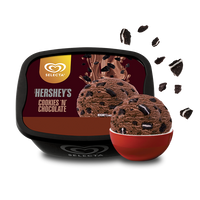 Selecta Hershey's Cookies n Chocolate Ice cream 1.3L