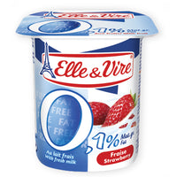 Elle & Vire Strawberry Dairy Dessert 0.1% fat 125g
