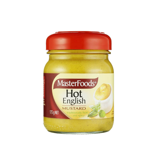 MasterFoods Mustard English Hot 175g