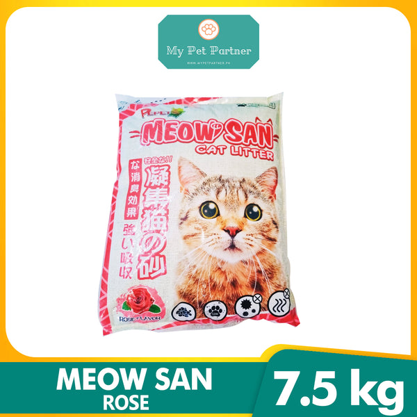 Meow San Cat Litter Rose