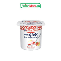 Elle & Vire Mon Grec Dairy Dessert Strawberry Lemon 125g