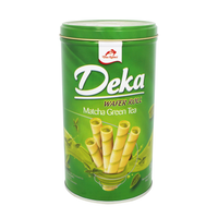 Deka Wafer Roll Matcha Tin Can
