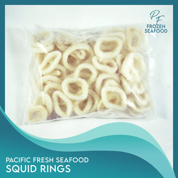 Pacific Fresh Squid Rings 500g