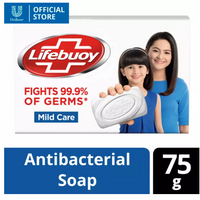 Lifebuoy Antibacterial Soap Bar Mild Care  - 75g