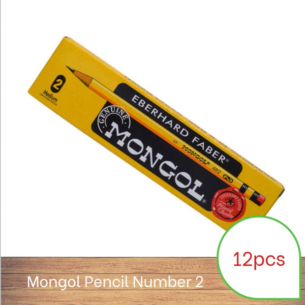 Mongol Pencil No 2 - Box of Dozen