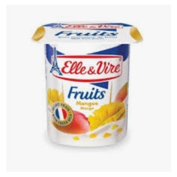 Elle &Vire Mango Dairy Dessert 125g