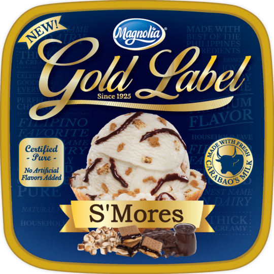 Magnolia Gold Label Ice Cream 1.3L - S'mores