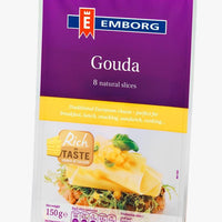 Emborg Natural Cheese Slices - Swiss 150g