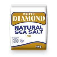 White Diamond Natural Sea Salt 500g (Fine)