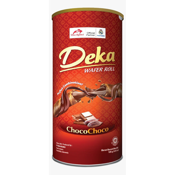Deka Wafer Roll Papercore Choco Choco 125g