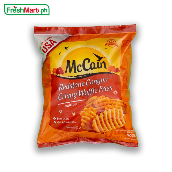 McCain Redstone Canyon Crispy Waffle Fries 500g