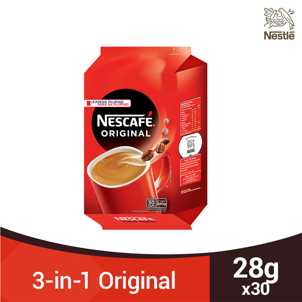 Nescafe 3-in-1 Original 28g x 30 Sachets