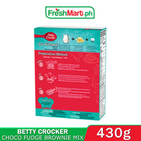 Betty Crocker Chocolate Fudge Brownie Mix 430g