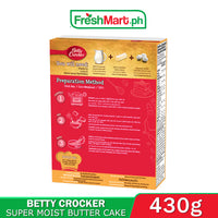 Betty Crocker Super Moist Butter Recipe Cake Mix 430g