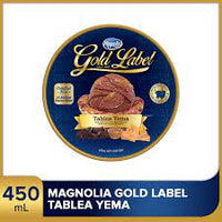 Magnolia Gold Label Ice Cream - 450ml - Tablea Yema