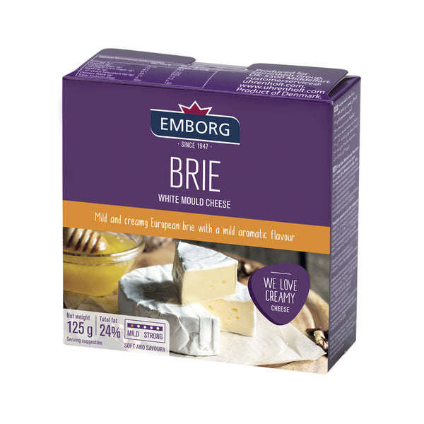 Emborg Brie Soft Cheese 125g
