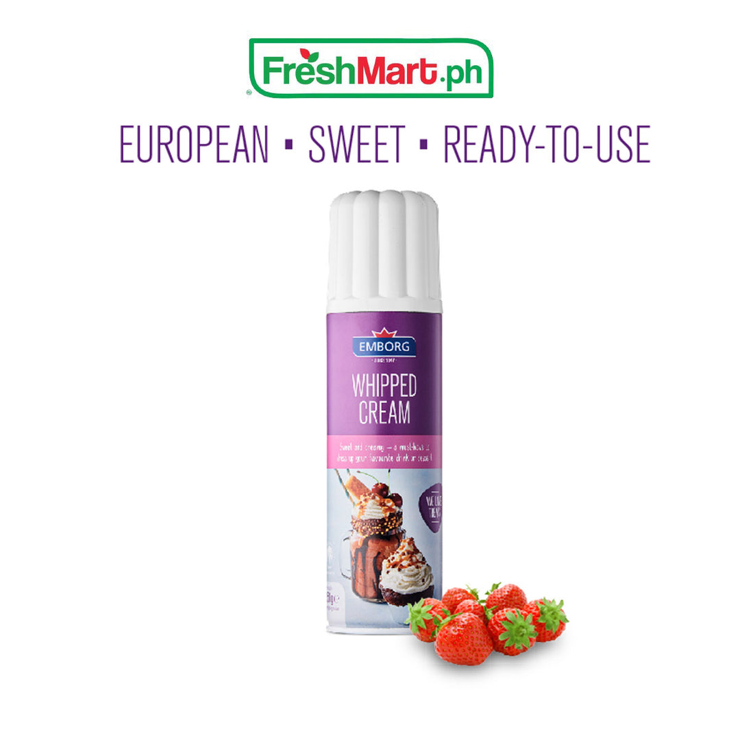 Whipping Cream Spray Sweetened 250ml Fresh Mart