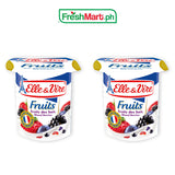 Elle & Vire Mixed Berries Dairy Dessert 125g