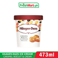 Haagen Dazs Pint Caramel Biscuit & Cream ice cream 473ml