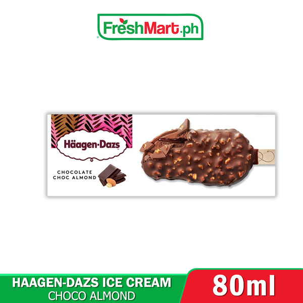 Haagen Dazs Chocolate Choc Almond ice cream stick 80ml