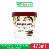 Haagen Dazs Cookies & Cream ice cream 473ml/100ml