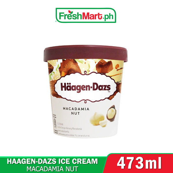 Haagen Dazs  Macadamia Nut ice cream 473ml/100ml