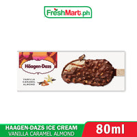 Haagen Dazs Vanilla Caramel Almond ice cream stick 80ml