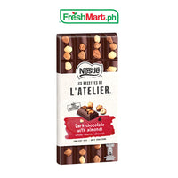 Nestle Les Recettes de L'atelier Dark Chocolate with Almonds 70g