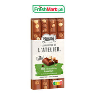 Nestle Les Recettes de L'atelier Milk Chocolate Hazelnut 170g