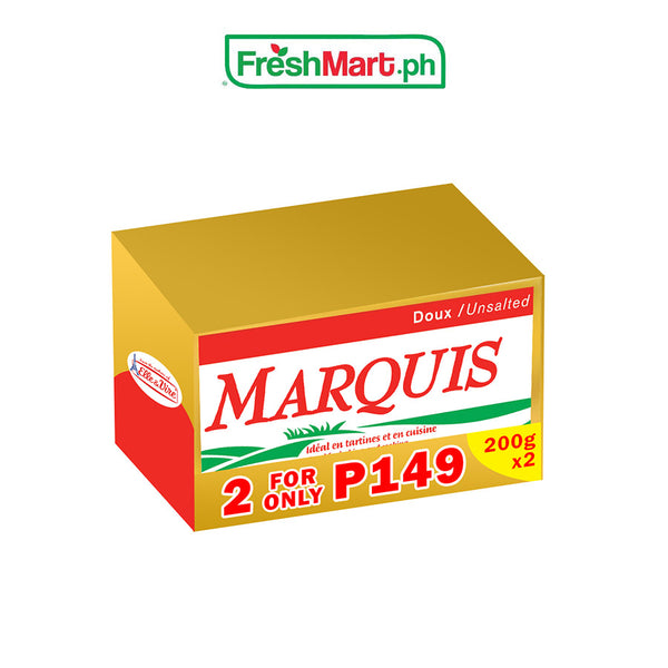 ELLE & VIRE MARQUIS BUTTER UNSALTED 2 FOR P149