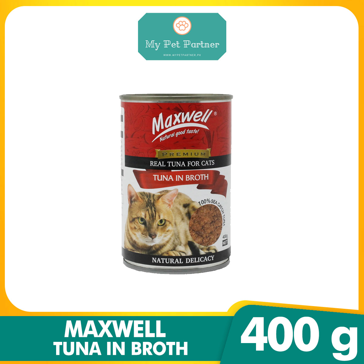 MAXWELL CANNED CAT FOOD TUNA IN BROTH Fresh Mart