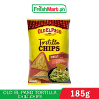 Old El Paso Tortilla Chips (Orig, Cheese, Chili, Paprika, Fajita) 185g