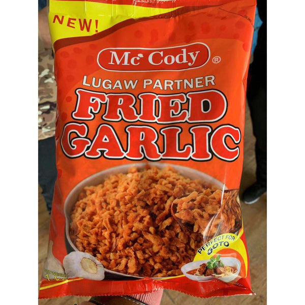 McCody Lugaw Partner Fried Garlic