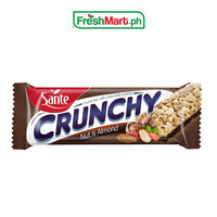 Sante Crunchy Muesli Bar NUT & ALMOND (chocolated coated) 40g