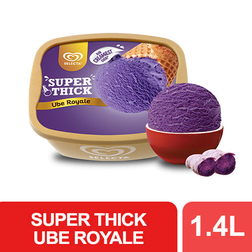 Selecta Super Thick Ube Royale Ice Cream 1.4L